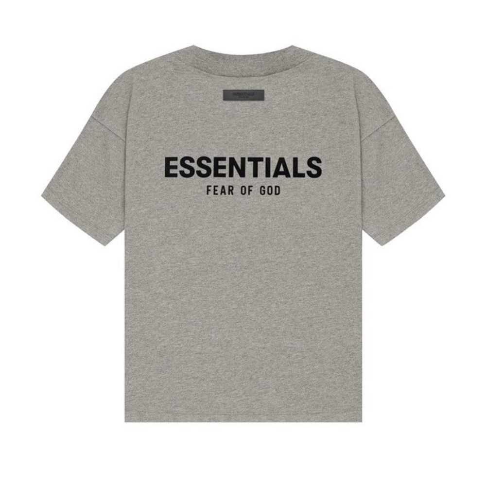 Essentials Gray Short Sleeve Tee